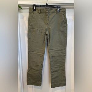 GAP Tailored Crop Pants in Sage